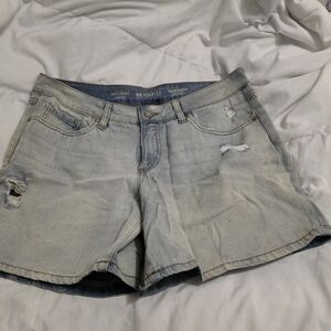 Light Blue Denim Shorts